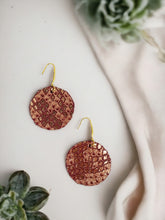 Load image into Gallery viewer, Genuine Leather Earrings - E19-1042