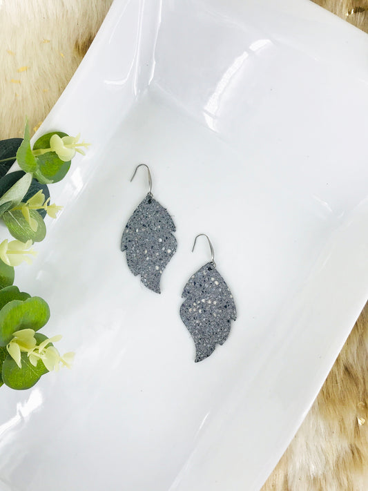 Exotic Stingray Leather Earrings - E19-1068