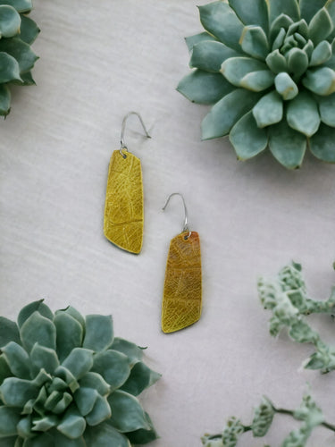 Genuine Leather Earrings - E19-1245