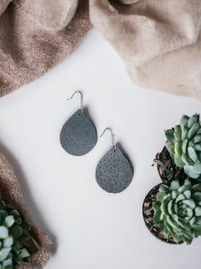 Genuine Leather Earrings - E19-1258