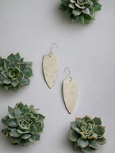 Load image into Gallery viewer, Hair On Pattern Leather Earrings - E19-1274