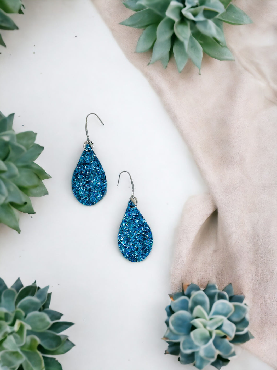 Chunky Glitter Earrings - E19-1633