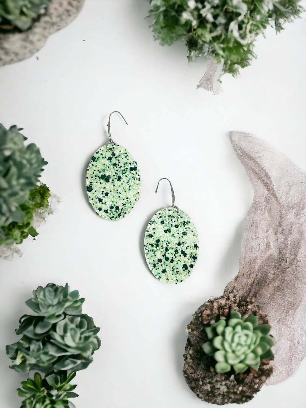 Chunky Glitter Earrings - E19-1734