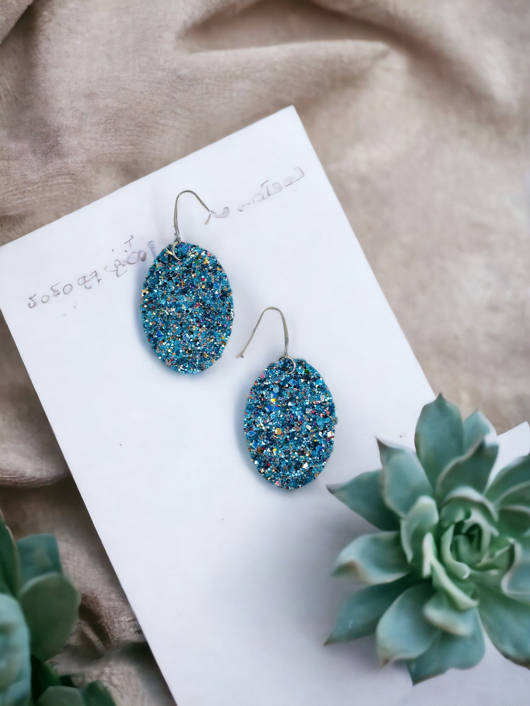 Chunky Glitter Earrings - E19-1736