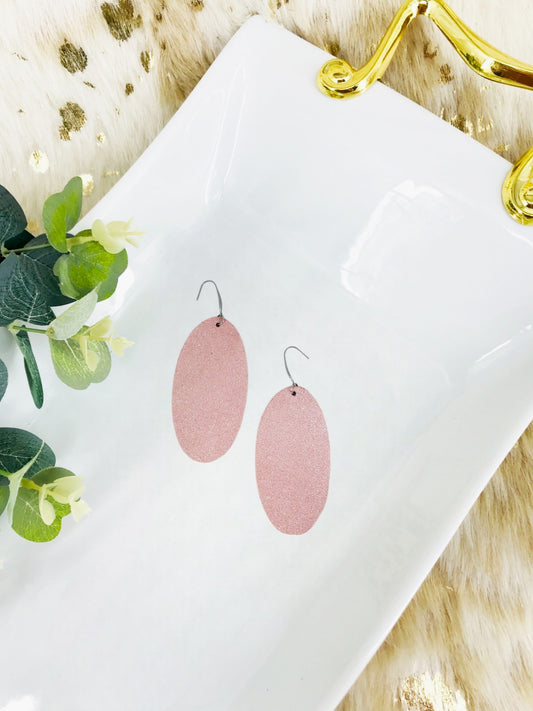 Dazzle Pink Genuine Leather Earrings - E19-1800