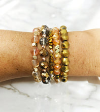 Load image into Gallery viewer, Light Amber Bracelet Stack - B2140