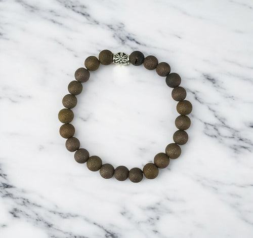 Druzy Stretchy Bracelet - B2174