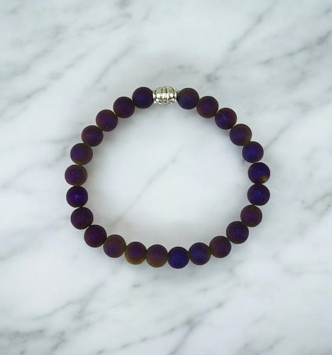 Druzy Stretchy Bracelet - B2181