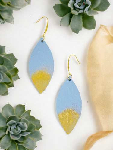 Genuine Leather Earrings - E19-225