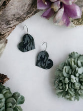 Load image into Gallery viewer, Jungle Gray Camo Leather Earrings - E19-2271