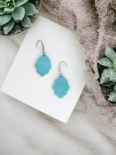 Genuine Leather Earrings - E19-2584