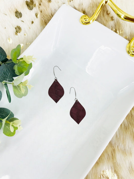 Genuine Leather Earrings - E19-2668