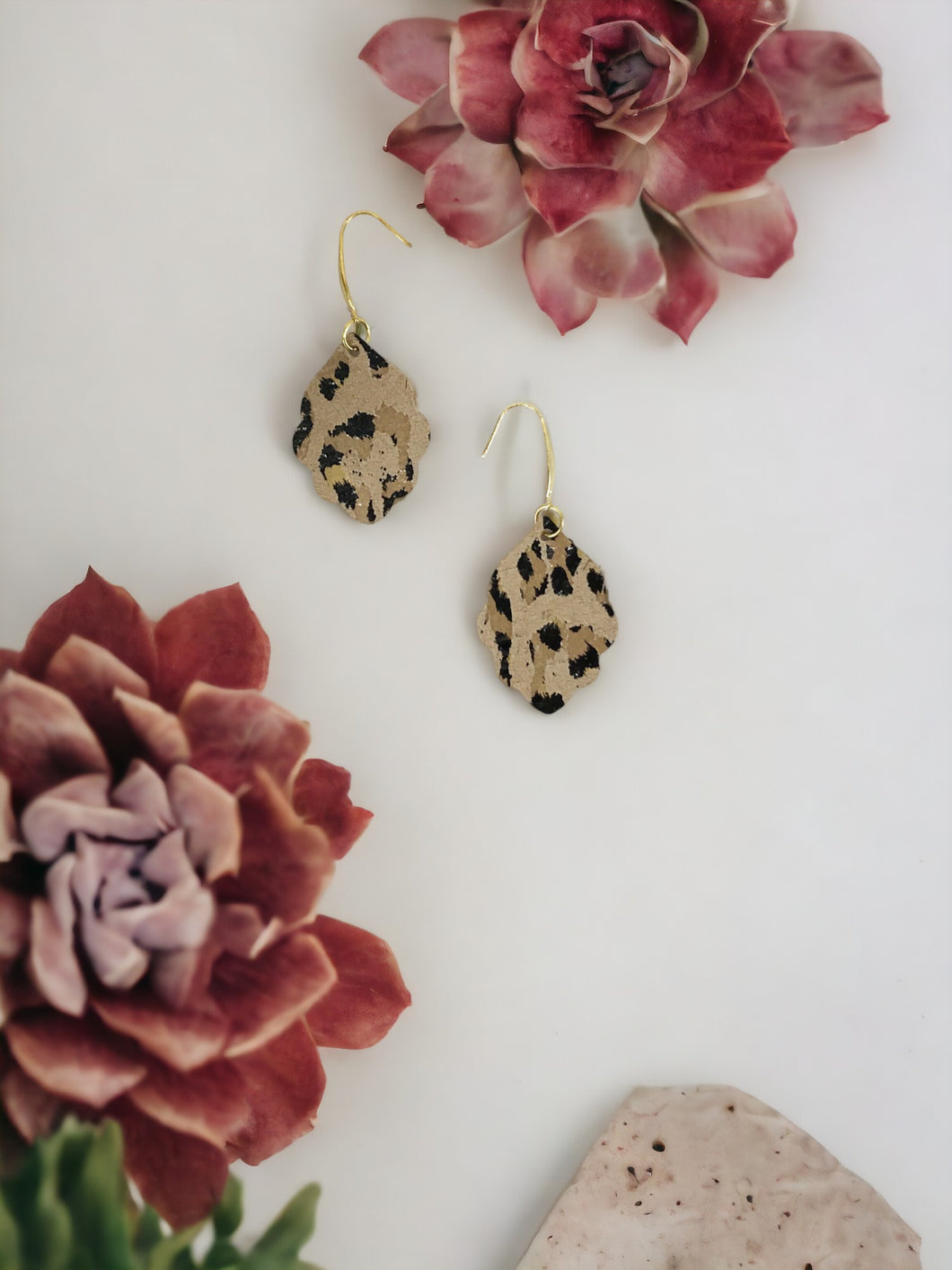 Genuine Leather Earrings - E19-2678