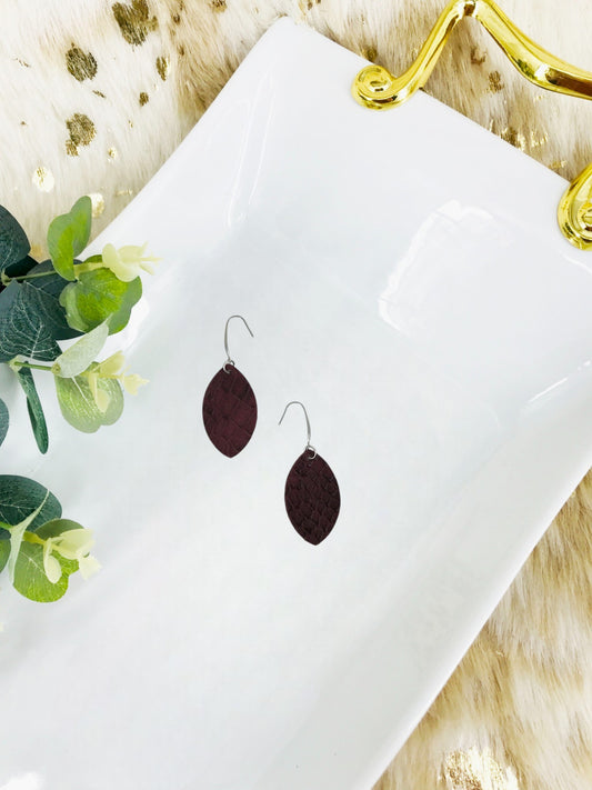 Genuine Leather Earrings - E19-2682