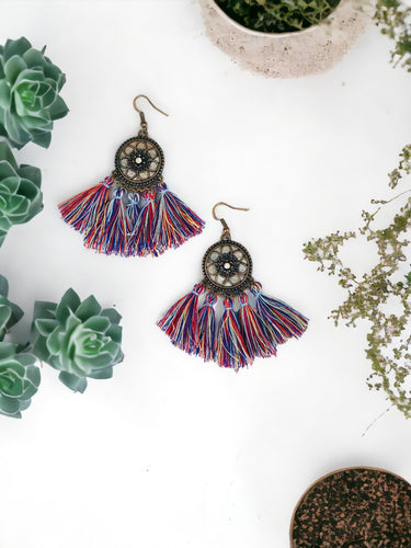 Bohemian Style Tassel Earrings - E19-2737