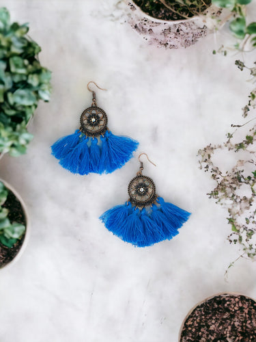 Bohemian Style Tassel Earrings - E19-2743