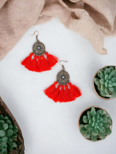 Bohemian Style Tassel Earrings - E19-2751