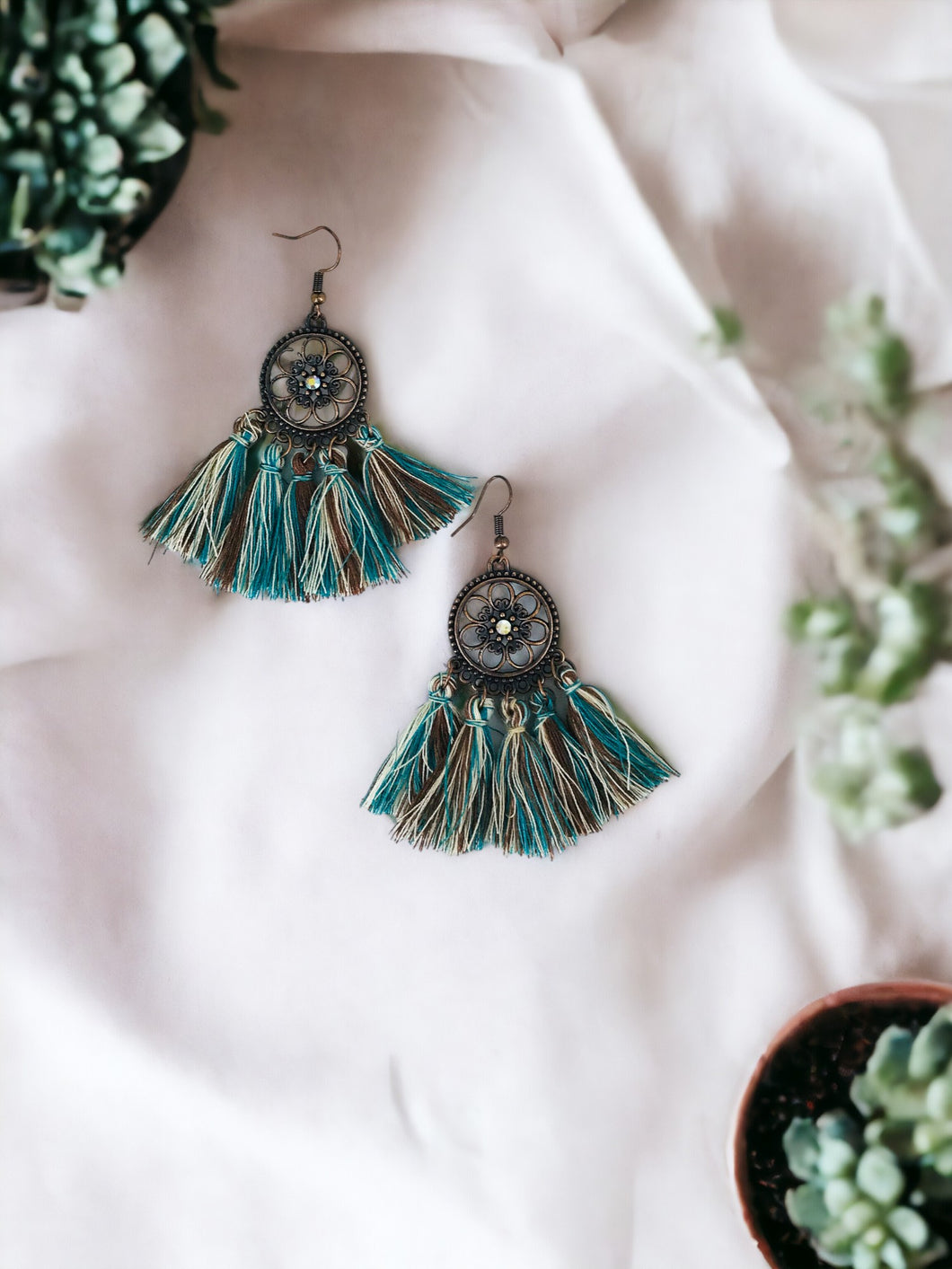 Bohemian Style Tassel Earrings - E19-2753