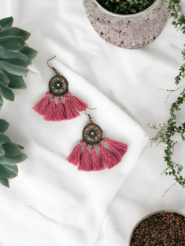 Bohemian Style Tassel Earrings - E19-2755