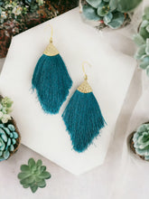 Load image into Gallery viewer, Large Tassel Pendant Earring - E19-2783