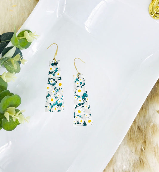 Daisy Leather Earrings - E19-2826