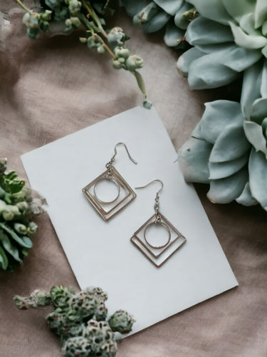 Metal Drop Earrings - E19-330