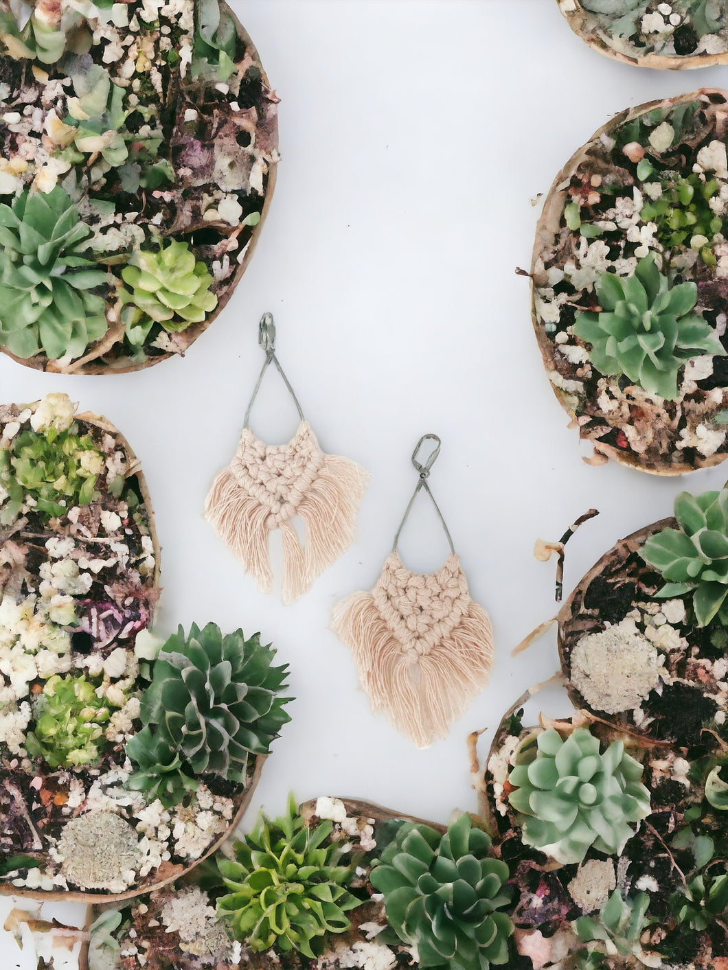 Boho Macrame' Tassel Earrings - E19-3431