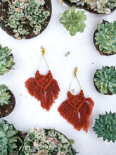 Load image into Gallery viewer, Boho Macrame&#39; Tassel Earrings - E19-3437