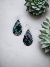 Load image into Gallery viewer, Northern Lights Leather Earrings - E19-3856