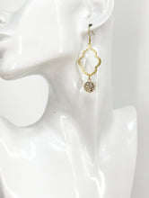 Load image into Gallery viewer, Pave Pendant Earrings - E19-3972