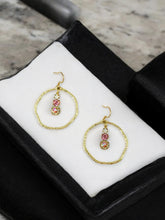 Load image into Gallery viewer, Crystal &amp; Pendant Earrings - E19-4256