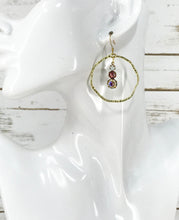 Load image into Gallery viewer, Crystal &amp; Pendant Earrings - E19-4256