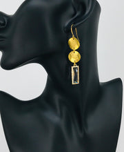 Load image into Gallery viewer, Rhinestone Pendant Earrings - E19-4406