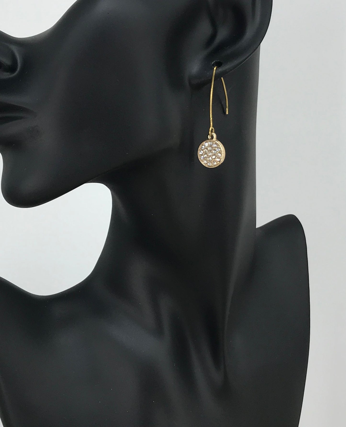 Pave Pendant Earrings - E19-4602