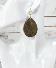 Load image into Gallery viewer, Hair On Leather Earrings - E19-4653