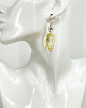 Load image into Gallery viewer, Genuine Crystal &amp; Heart Pendant Earrings - E19-4757