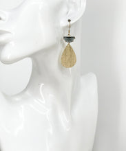 Load image into Gallery viewer, Rhinestone &amp; Teardrop Pendant Earrings - E19-4788