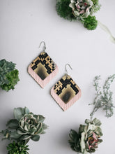 Load image into Gallery viewer, Layered Genuine Leather Earrings - E19-528