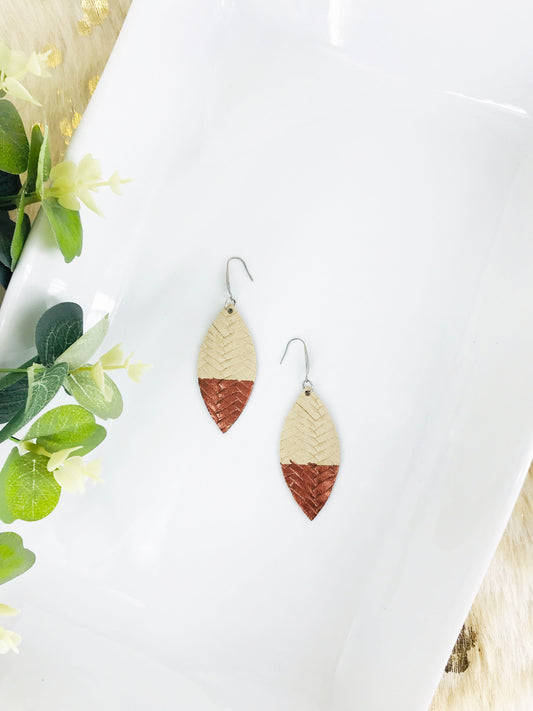 Genuine Leather Earrings - E19-741