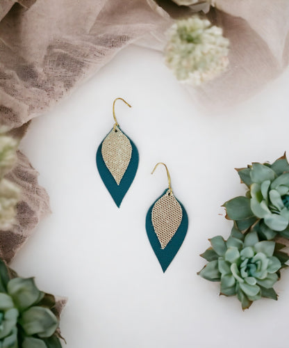 Genuine Leather Earrings - E19-817