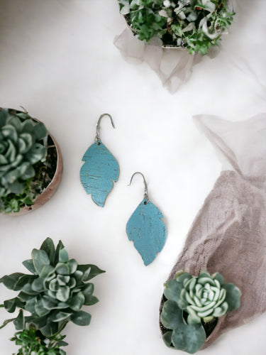 Genuine Leather Earrings - E19-832