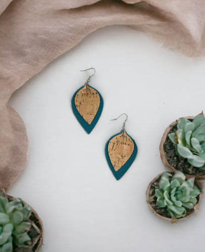 Genuine Leather Earrings - E19-872