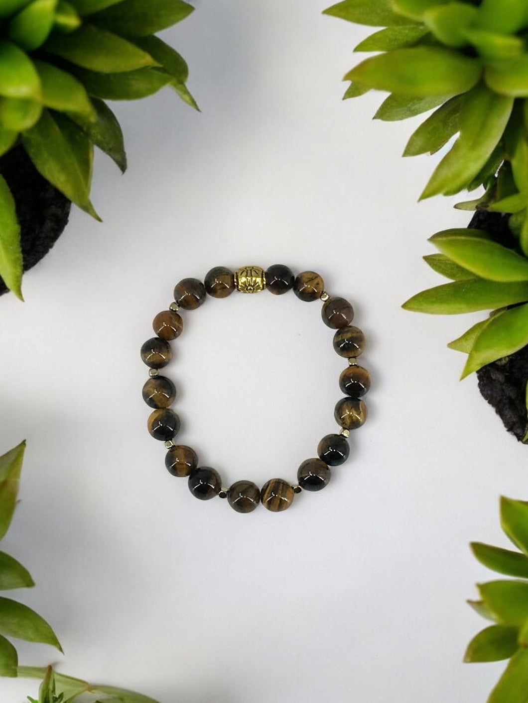 Tigers Eye Stretchy Bracelet -B184