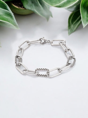 Paperclip Chain Bracelet - B1849