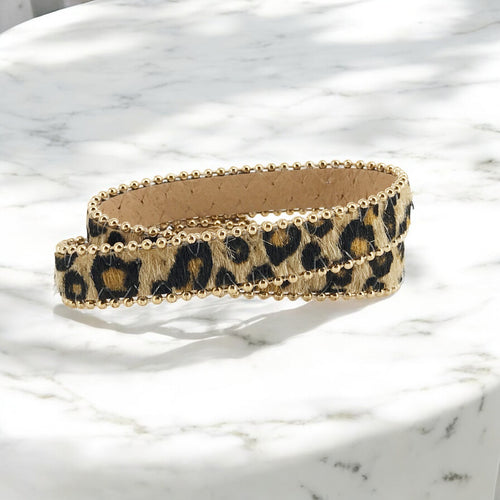 Leopard Wrap Bracelet - B204