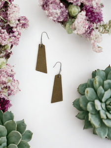 Leather Earrings - E752