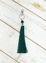 Load image into Gallery viewer, Large Silk Tassel Keychains