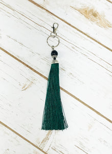 Large Silk Tassel Keychains