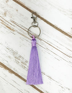 Small Silk Tassel Keychains