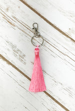 Load image into Gallery viewer, Small Silk Tassel Keychains